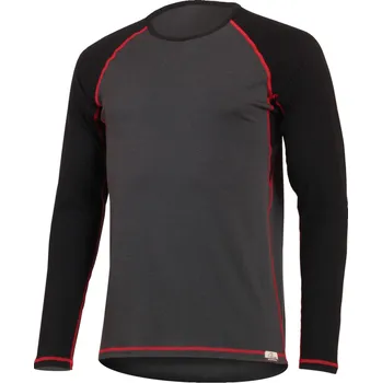 Pánské termoprádlo MARIO pánské merino triko - Šedá 8936 / L / Šedá