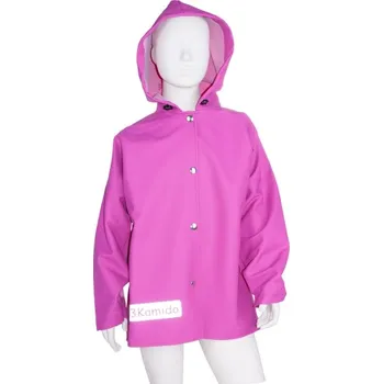 Pláštěnka 3KAMIDO - Velikost 104 - Dětská pláštěnka Rain Jacket dark pink růžová