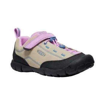 Dětská treková obuv KEEN JASPER II JR safari/pastel lavender US 4 / EU 36,0 / UK 3 / 22,5 cm; Hnědá obuv + DÁREK DLE VÝBĚRU!