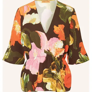 Dámská halenka Stine Goya Dámská Halenka Naica, černá / oranžová / růžová, 34