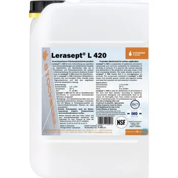 Univerzální čisticí prostředek Lerasept L420 mycí a dezinfekční prostředek 10 l koncentrát