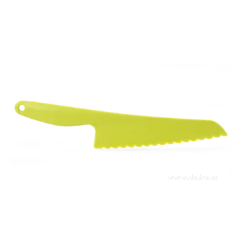 Kuchyňský nůž Velký plastový nůž na saláty a těsto, 30 cm, s ouškem na zavěšení Dedra