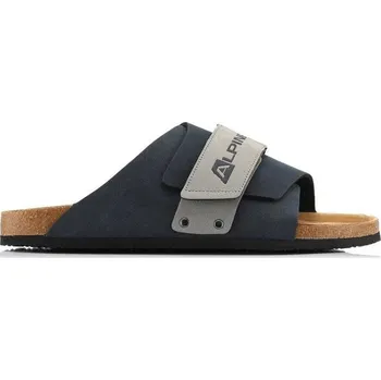 Pánská móda Pánské pantofle ALPINE PRO TAFER 42 Tmavě modrá, Šedá, Hnědá