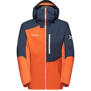 Pánská móda Mammut Mammut Eiger Speed HS Hooded Jacket Men Barva - Velikost: Oranžová - M
