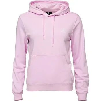 Dámské oblečení Dámská mikina Converse STANDARD UNI FIT STAR CHEV EMB XXS Růžová