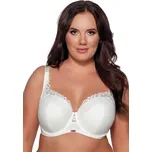 Krajková vyztužená podprsenka Ava 2107 Velikost: 95C, Barva: Smetanová