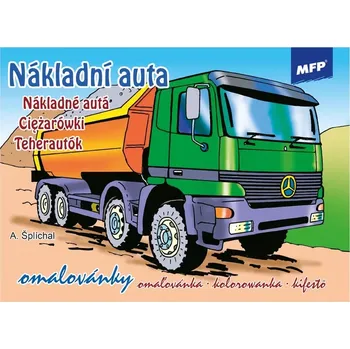 omalovánky MFP Omalovánky A5 Nákladní auta