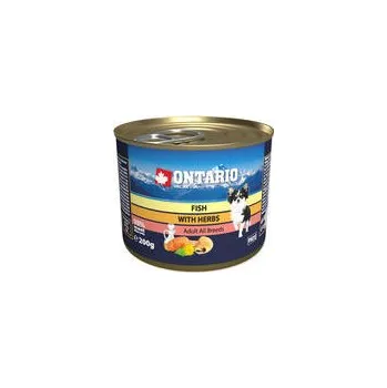 Krmivo pro psa Konzerva ONTARIO mini multi fish and salmon oil