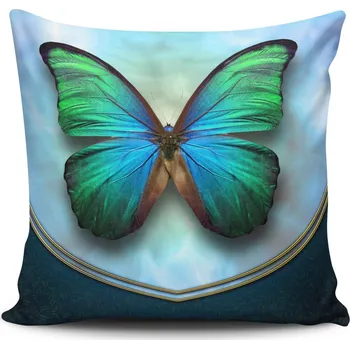 Povlečení ASIR Povlak na polštář NKLF-255 tyrkysový motýl