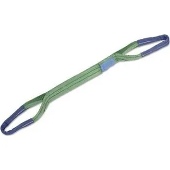 Upínací popruh Závěsný pás, popruh dvouvrstvý - OKO - OKO nosnost 2t délka 4,0 m zelená