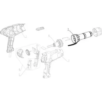 Horkovzdušná pistole Steinel 110036966 - Náhradní díl - Topné těleso Heating element pro HG 2120 E