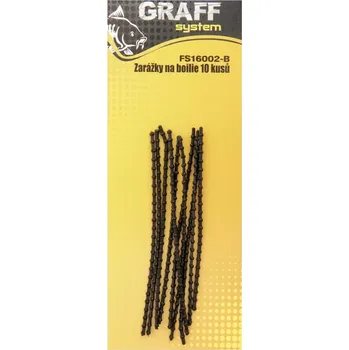 Graff Zarážky na boilie 10ks Černé