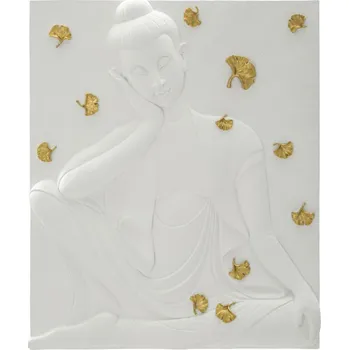 Mauro Ferretti Bílý obraz Buddha