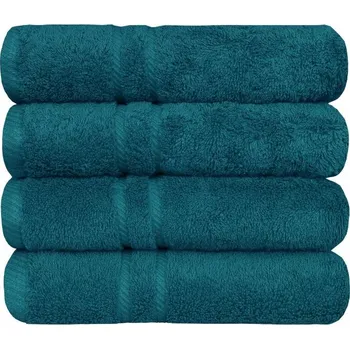 Ručník SCANquilt bavlněný ručník COTTONA petrolejová osuška 70 x 140 cm