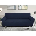 Bielastický potah na dvoumístnou pohovku BestBerg / námořnická