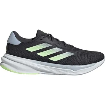 Pánská běžecká obuv Pánská běžecká obuv adidas SUPERNOVA STRIDE M 9.5 Tmavě šedá, Světle zelená, Bílá