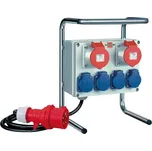 Brennenstuhl 1153751 - Kompaktní stavební rozvaděč (rozvodnice) 2x400V (16 A) a 4x230V