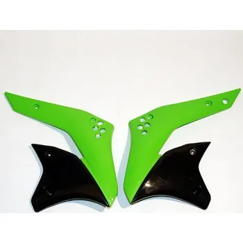 UFO KRYTY CHLADIČE KAWASAKI KXF 250 '07 BARVA ZELENÁ/ČERNÁ