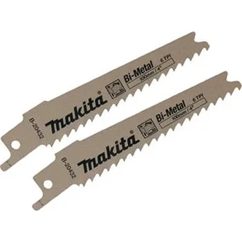 Pila Makita B-20432-2 - Pilový list do pily ocasky délka 100 mm (balení 2ks) na dřevo, dřevo s hřebíky a plast, BiM