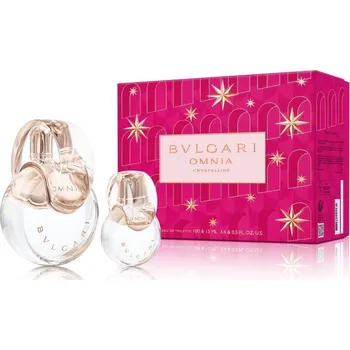 Bvlgari Bvlgari Omnia Crystalline SET: Toaletní voda 100ml + Toaletní voda 15ml Pre ženy Toaletní voda