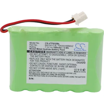 Baterie pro mobilní telefon Baterie Cameron Sino CS-VTF832BL pro Verifone Nurit 8320 - neoriginální