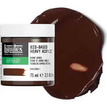 Vodová barva Akrylová barva Liquitex Professional Bio-Based - Burnt Umber