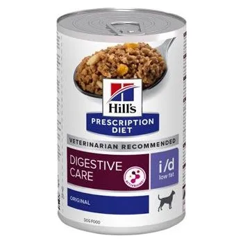Krmivo pro psa Hill's Can. PD I/D Digestiv Low Fat Konz. 360g