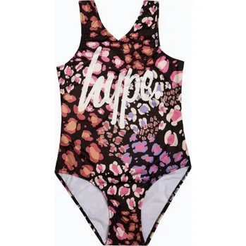 Dívčí plavky Hype Leopard One-Piece Swimsuit Purple 13Y