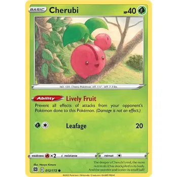 Karetní hra Pokémon TCG Cherubi 012/172