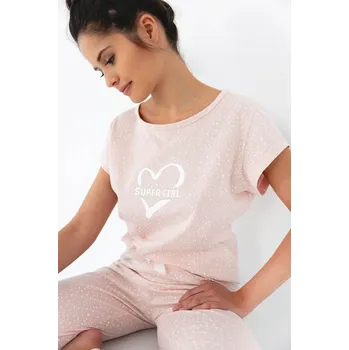 Dámské pyžamo Pudrové dámské pyžamo Sensis Only Love Velikost: XL