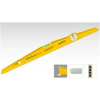 Vodováha STABILA 02514 - Vodováha 60cm magnetická, 2x libela, frézovaná měřící plocha, Typ 81SM