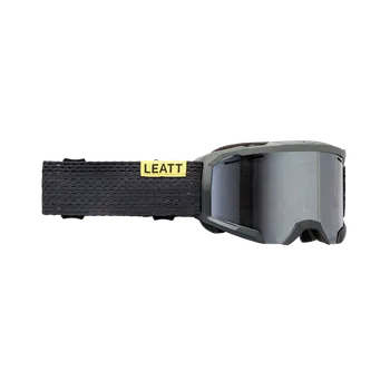 Motocyklové brýle Brýle na kolo LEATT Velocity 4.0 MTB X-Flow IRIZ Goggle Granite 2025