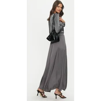 Dámská sukně ViCOLO Maxi sukně TS0191 Šedá Regular Fit M