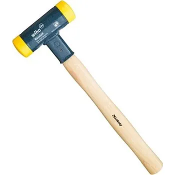 Wiha 02093 - Kladivo (palice) bez zpětného rázu 460g, dřevěná rukojeť, pr. hlavice 30mm