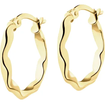 Náušnice Zlaté náušnice, kroužky 19 mm - AP539-3391