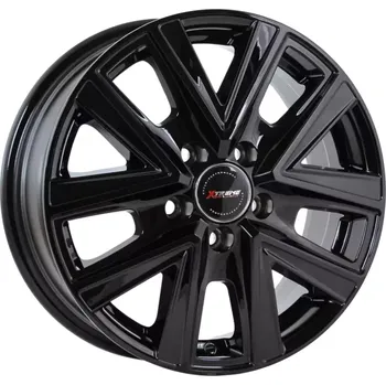 Alu kolo Alu kola Mille Miglia MMRX3, 16x6.5 5x112 ET52, černá lesklá (zátěžová)