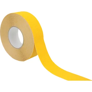 Protiskluzová podložka Heskins Ltd. Vysoce abrazivní protiskluzová páska PERMAFIX EXTRA žlutá Verze: 50 mm x 3 m - Kód: 14809