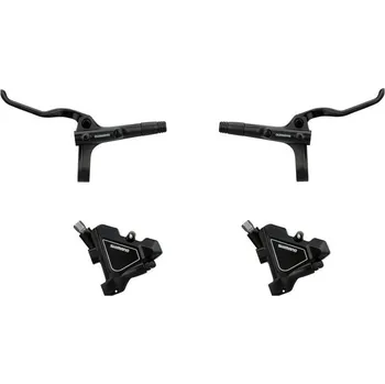 Brzda na kolo Shimano kotoučová brzda SHIMANO ALTUS BL-MT200 + BR-UR300 flatmount - pár (černá)