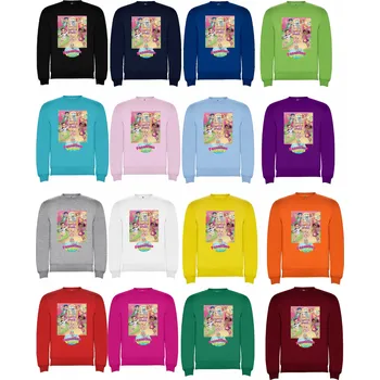 Dívčí mikina Dívčí mikina přes hlavu Fazolčina Kavárna Barva: Červená, Velikost: 98/104 - 3/4roky