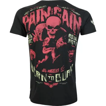 Pánské tričko tričko hardcore pánské - Black - YAKUZA - 3707_black