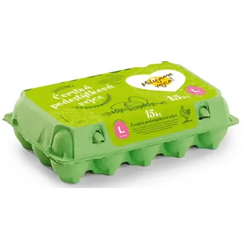 vejce Vejce Kosičky Čerstvá podestýlková vejce L