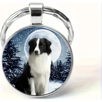 Přívěsek na klíče s borderkou