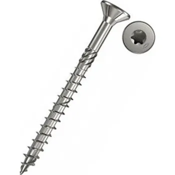 Fischer 657030 - Vrut univerzální do dřeva pr. 4 x 25 mm celý závit, zapuštěná hlava TX 20, Inox, nerez A2 (balení 200ks)