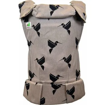 MoniLu UNI nosítko - Colibri Sand + slintáčky - Standard - batohové popruhy