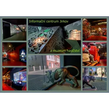 66000365 Pohlednice Informační centrum Jirkov a muzeum hasičství. (Informační centrum Jirkov a muzeum hasičství)