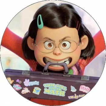 Přisada na vaření a pečení Jedlý papír Proměna Mei s kufříkem 19,5 cm