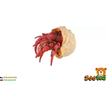 Figurka Plastová figurka kraba poustevníka 7 cm