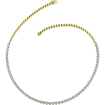 Náhrdelník Zlatý náhrdelník s brilianty - 2,08 ct - ryzost 585 - 211.227