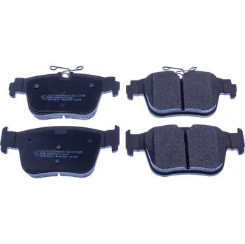 Brzdová destička Sada brzdových destiček, kotoučová brzda DENCKERMANN B111535