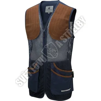 Pánská vesta Ostatní Vesta Shooterking Clay Shooter modrá Velikost: L
